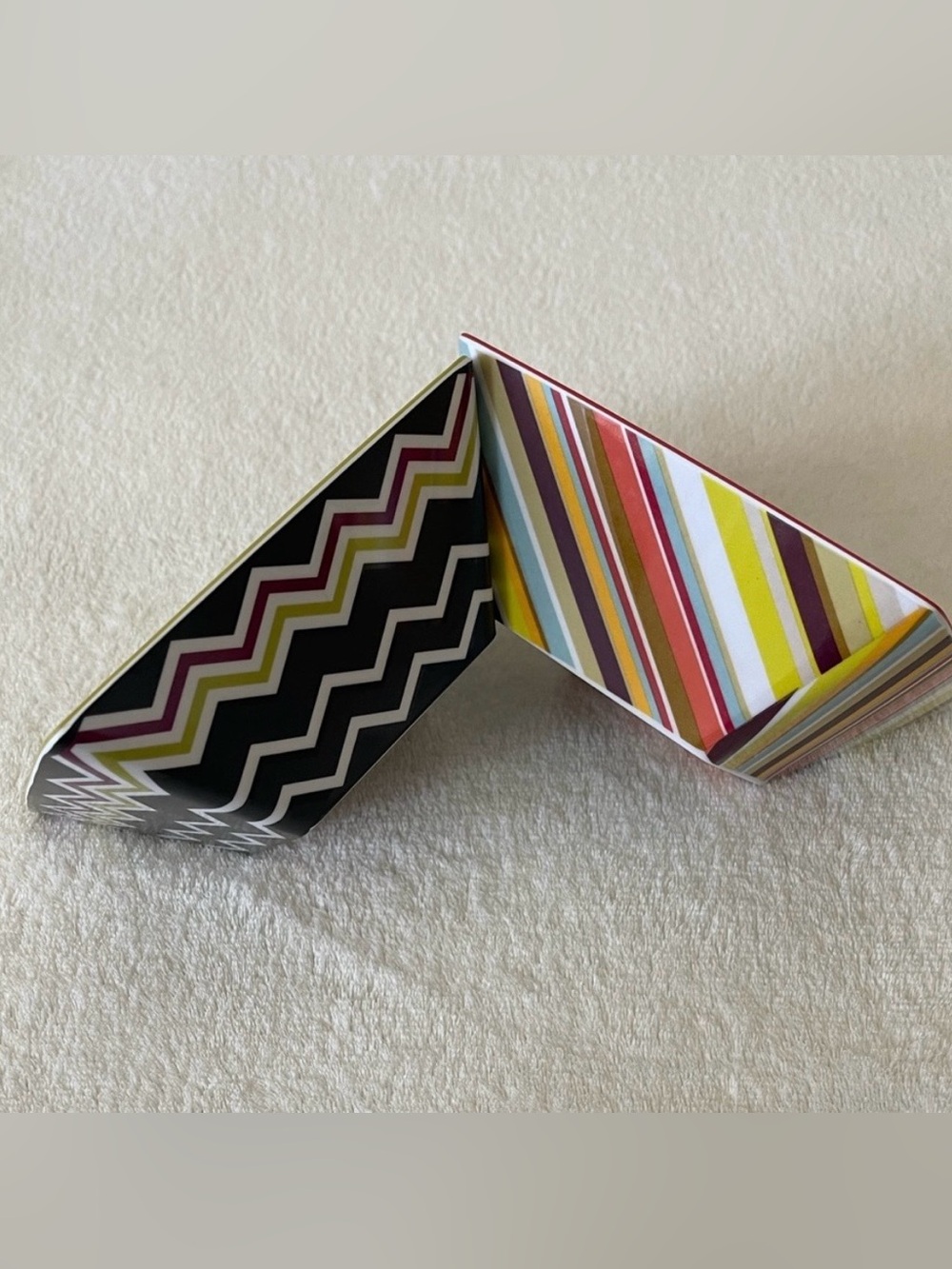 Vtg ‘11 Missoni Colab Target Limited Edition6-pcs Melamine Square Bowls #0415267 - Picture 10 of 16
